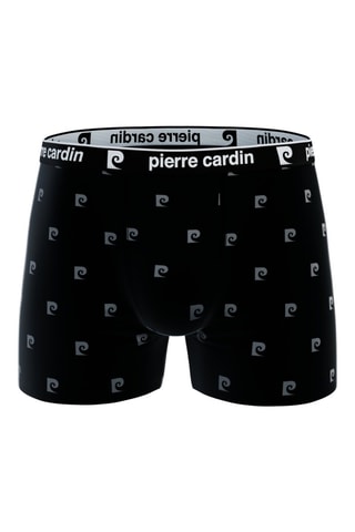 3 boxers - Preto e cinzento-escuro - Pierre Cardin