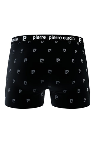6 boxers - Noir et gris foncé - Pierre Cardin