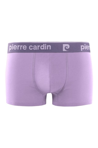 4 boxers - Laranja, verde e violeta - Pierre Cardin