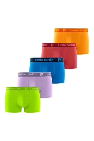 4 boxers - Laranja e vermelho - Pierre Cardin