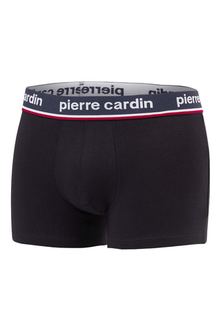 8 boxers - Preto, azul e cinzento - Pierre Cardin