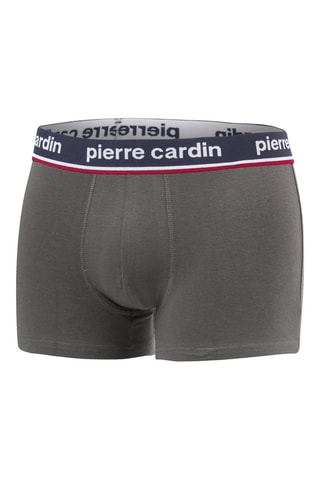 8 boxers - Preto, azul e cinzento - Pierre Cardin