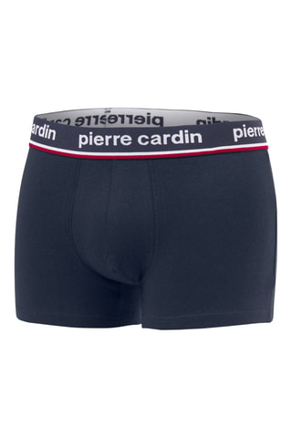8 boxers - Preto, azul e cinzento - Pierre Cardin