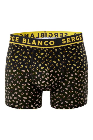 8 boxers - Gris, kaki et noir - Serge Blanco