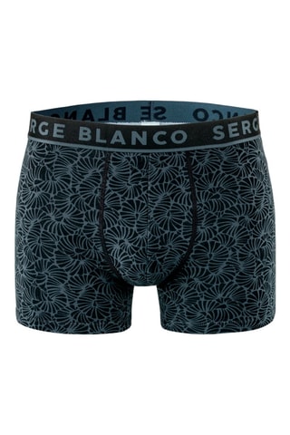 8 boxers - Gris, kaki et noir - Serge Blanco