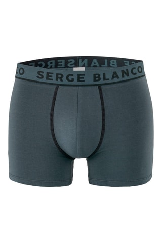 8 boxers - Gris, kaki et noir - Serge Blanco