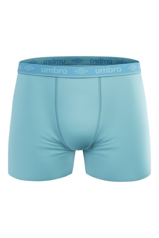 4 boxers Colors - Verde, azul, laranja e violeta - Umbro