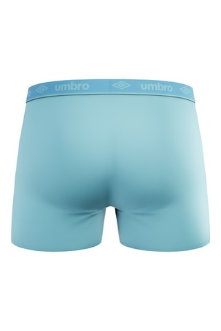 4 boxers Colors - Verde, azul, laranja e violeta - Umbro