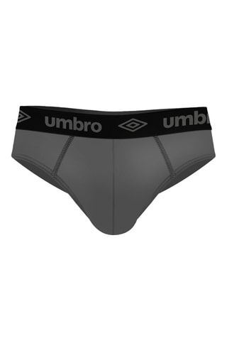 3 slips - Bleu, noir et gris - Umbro