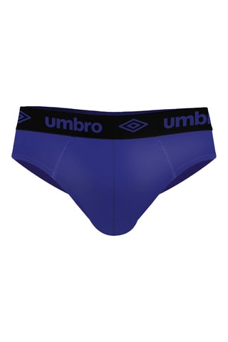 3 slips - Bleu, noir et gris - Umbro
