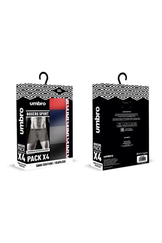 4 boxers Preto