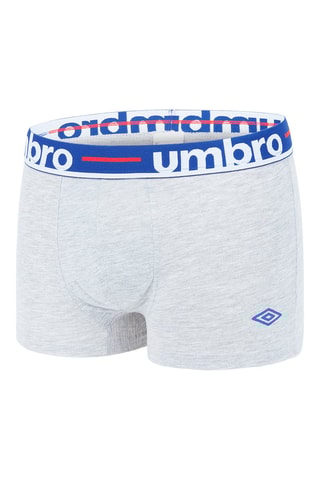 3 boxers Preto, azul-real e branco