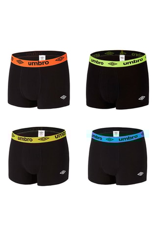 4 boxers Preto