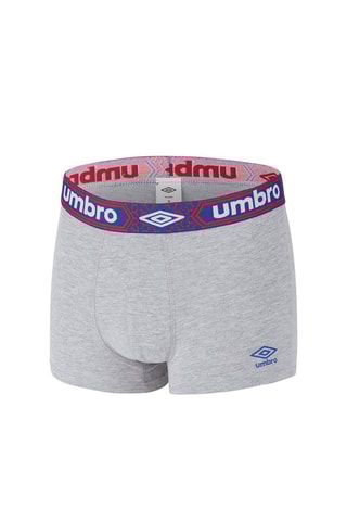 4 boxers Cru, índigo e cinzento claro mesclado