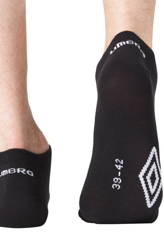 5 paires de socquettes Noir - Umbro