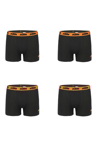 4 boxers 
Noir et orange - KTM