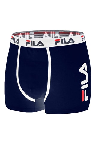 2 boxers Noir et bleu - Fila