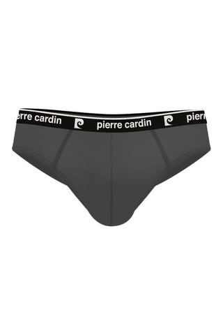 4 cuecas - Preto, azul-marinho e cinzento - Pierre Cardin