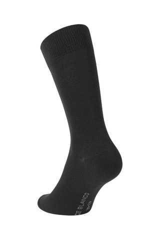 6 paires de chaussettes Bleu marine et noir - Serge Blanco