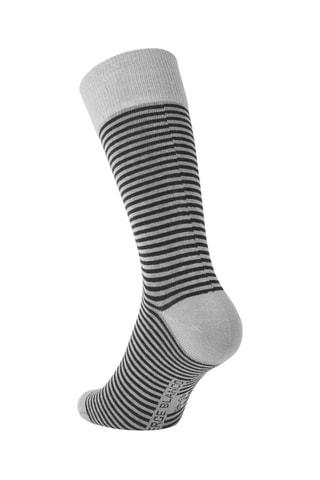 6 paires de chaussettes Bleu marine et noir - Serge Blanco