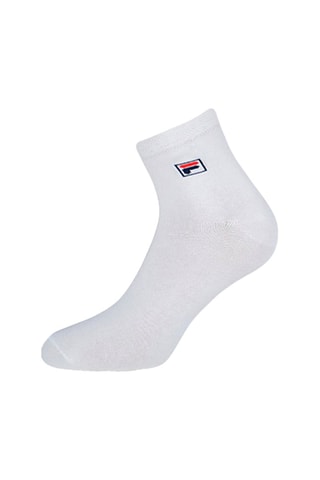 6 paires de chaussettes Noir et blanc - Fila