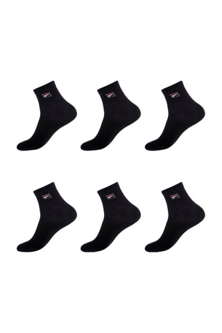 6 paires de chaussettes Noir - Fila