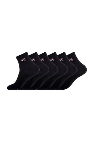 6 paires de chaussettes Noir - Fila