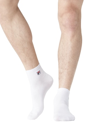 6 paires de chaussettes Blanc - Fila