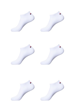6 paires de socquettes Blanc - Fila