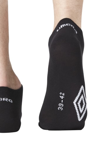 6 paires de socquettes Noir - Umbro