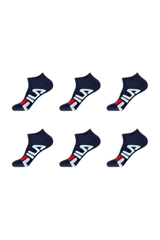 6 paires de socquettes Bleu marine - Fila