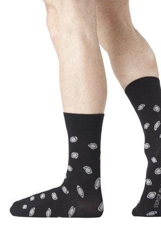 6 paires de chaussettes Noir et gris - Serge Blanco
