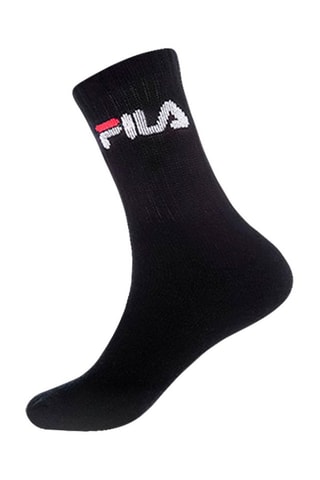 6 paires de chaussettes Noir, gris et blanc - Fila