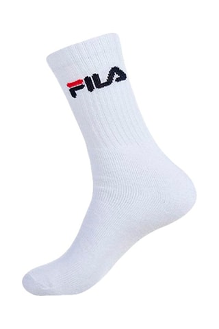 6 paires de chaussettes Noir, gris et blanc - Fila