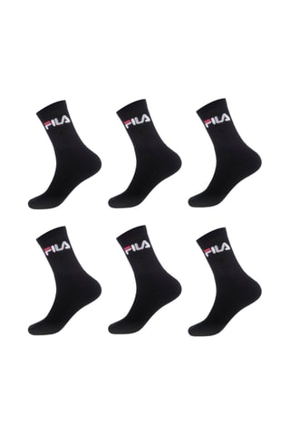 6 paires de chaussettes Noir - Fila