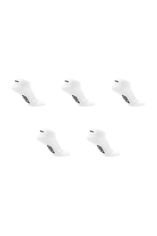5 paires de socquettes Blanc - Umbro