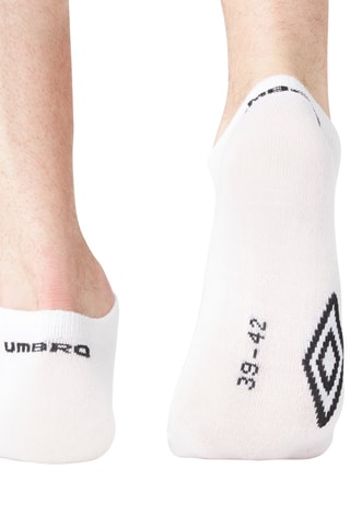 9 paires de socquettes Blanc - Umbro