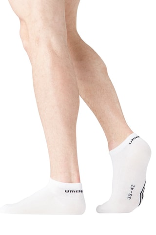 9 paires de socquettes Blanc - Umbro