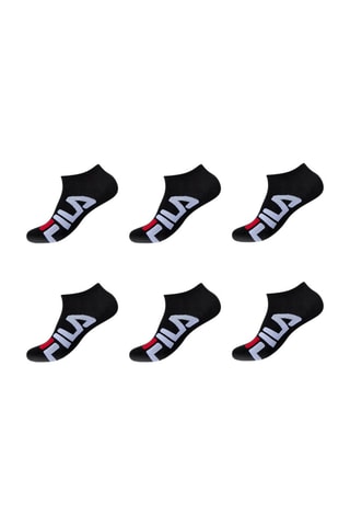 6 paires de socquettes Noir - Fila