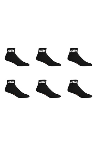 6 paires de chaussettes - Noir - KTM