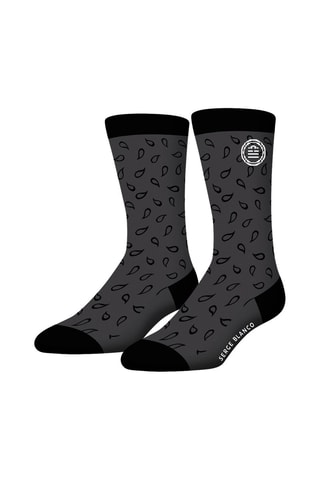3 paires de chaussettes Noir et gris - Serge Blanco