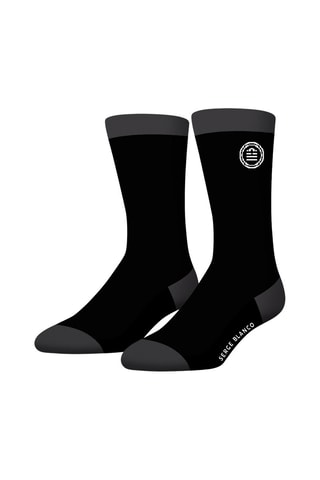 3 paires de chaussettes Noir et gris - Serge Blanco