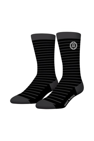3 paires de chaussettes Noir et gris - Serge Blanco