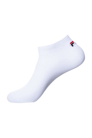 12 paires de socquettes Fila - Blanc et noir