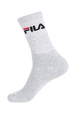 6 paires de chaussettes - Noir et gris - Fila