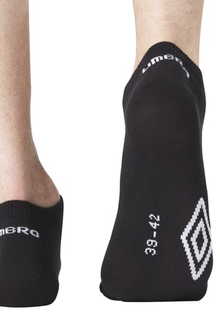 6 paires de socquettes Noir - Umbro