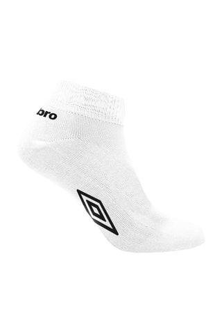 10 paires de socquettes - Blanc et noir - Umbro