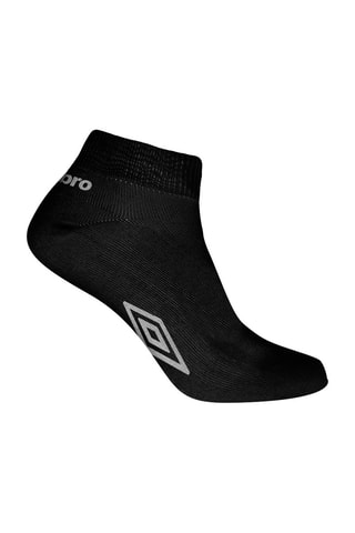 5 paires de socquettes - Noir et blanc - Umbro