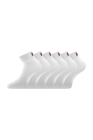 6 paires de socquettes - Blanc - Fila