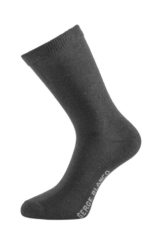10 paires de chaussettes – Noir, gris et bleu marine - Serge Blanco